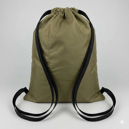 Drawstring Bag – , Waterproof, All-Purpose for Hajj Umrah College/Uni , Gym & Daily Use ( Olive Green)